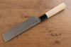 Sakai Takayuki Chef Series [Left Handed] Silver Steel No.3 Usuba 180mm Magnolia Handle - Seisuke Knife