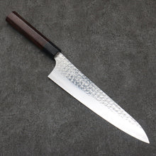  Yu Kurosaki Senko Ryu SG2 Hammered Gyuto  210mm Shitan (ferrule: Black Pakka wood) Handle - Seisuke Knife