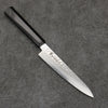 Sakai Takayuki VG10 33 Layer Damascus Petty-Utility  150mm Ebony(6 sided teardrop) Handle - Seisuke Knife