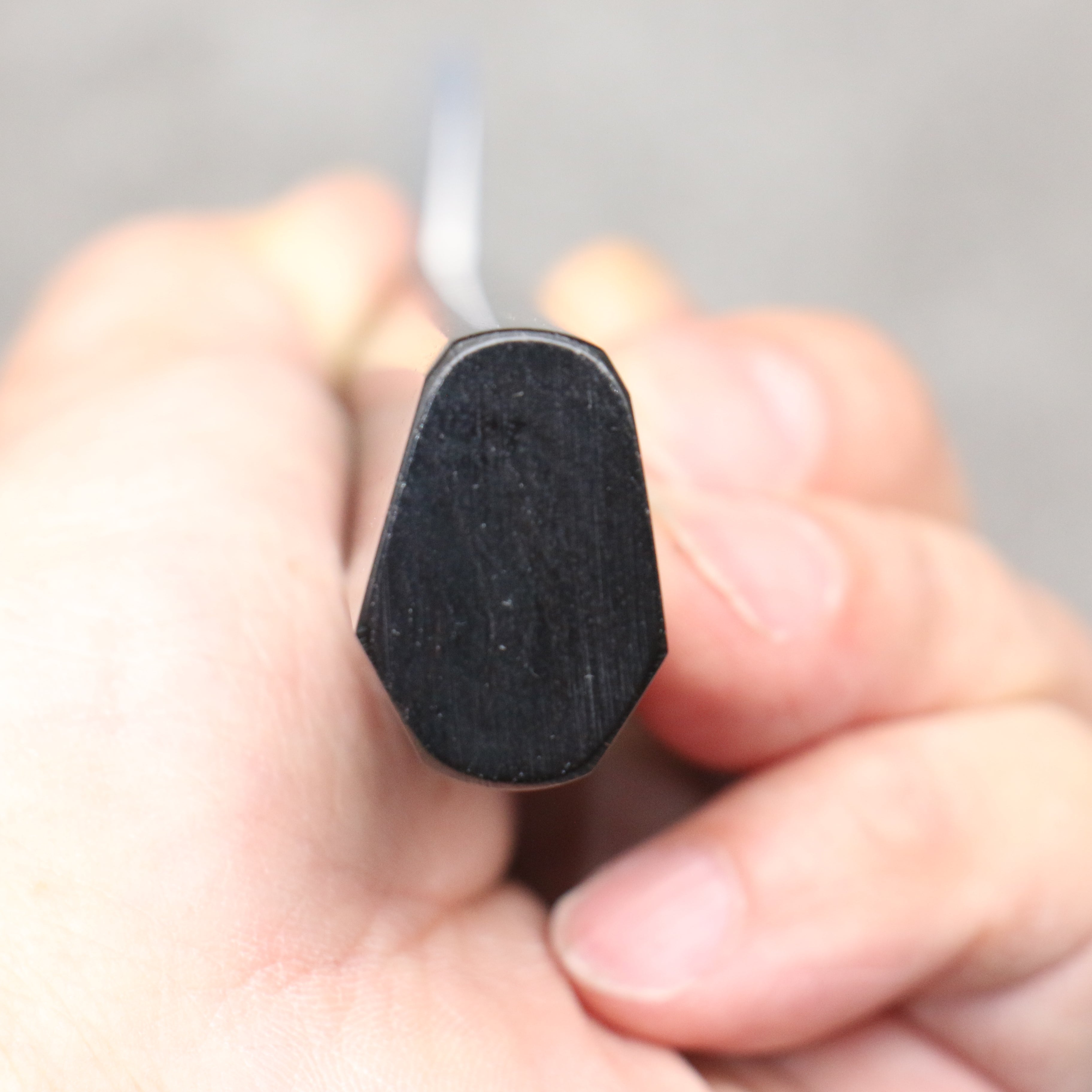 Sakai Takayuki VG10 33 Layer Damascus Sujihiki 240mm Ebony(6 sided teardrop) Handle - Seisuke Knife