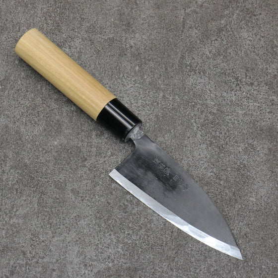 Nakaniida White Steel No.2 Black Deba  120mm Magnolia Handle - Seisuke Knife