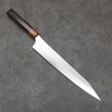  Yu Kurosaki Senko Ei SG2 Hammered Sujihiki  270mm Honduras Handle - Seisuke Knife