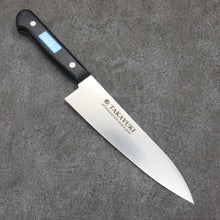  Sakai Takayuki Molybdenum Migaki Finished Gyuto  180mm Black PC(Plastic) Handle - Seisuke Knife