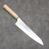 Yu Kurosaki Senko Ryu SG2 Hammered Gyuto  210mm Black Persimmon Handle - Seisuke Knife - Slide 1