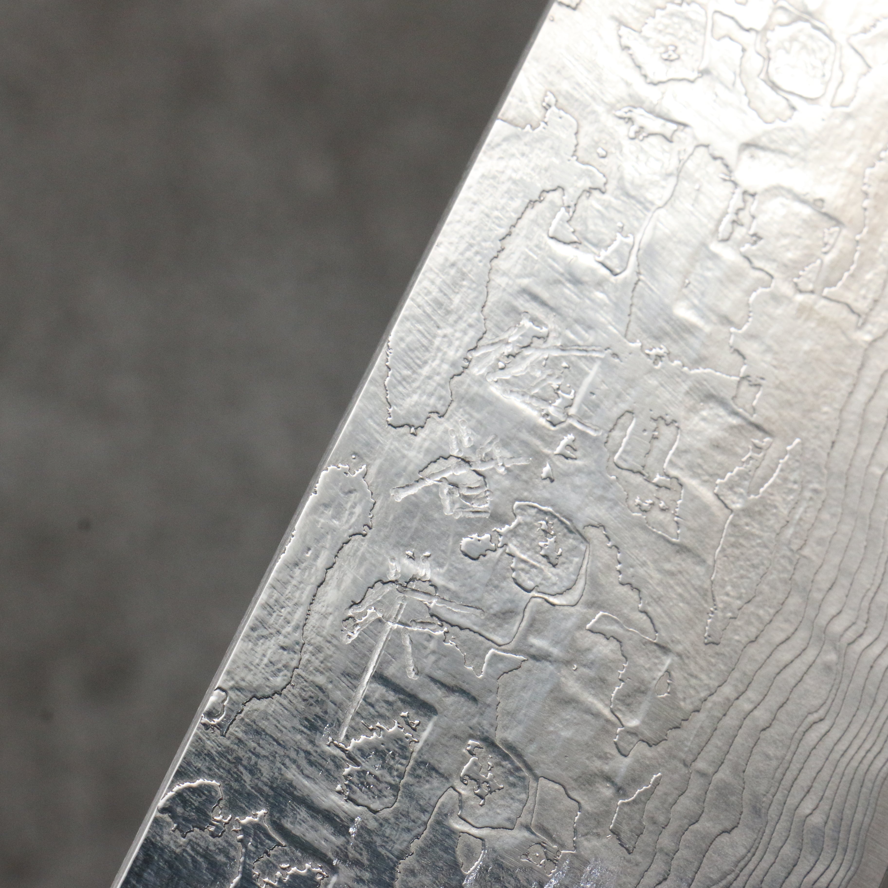 Takeshi Saji Maki-e Art Red Fuji Sheath SG2 Damascus Gyuto  270mm Maki-e Art Handle with Sheath - Seisuke Knife