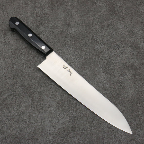 Seisuke SLD Migaki Polish Finish Gyuto  210mm Black Pakka wood Handle - Seisuke Knife