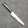 Kanjyo SG2 Damascus Petty-Utility  150mm Dark Blue and Gold Lacquered Handle - Seisuke Knife