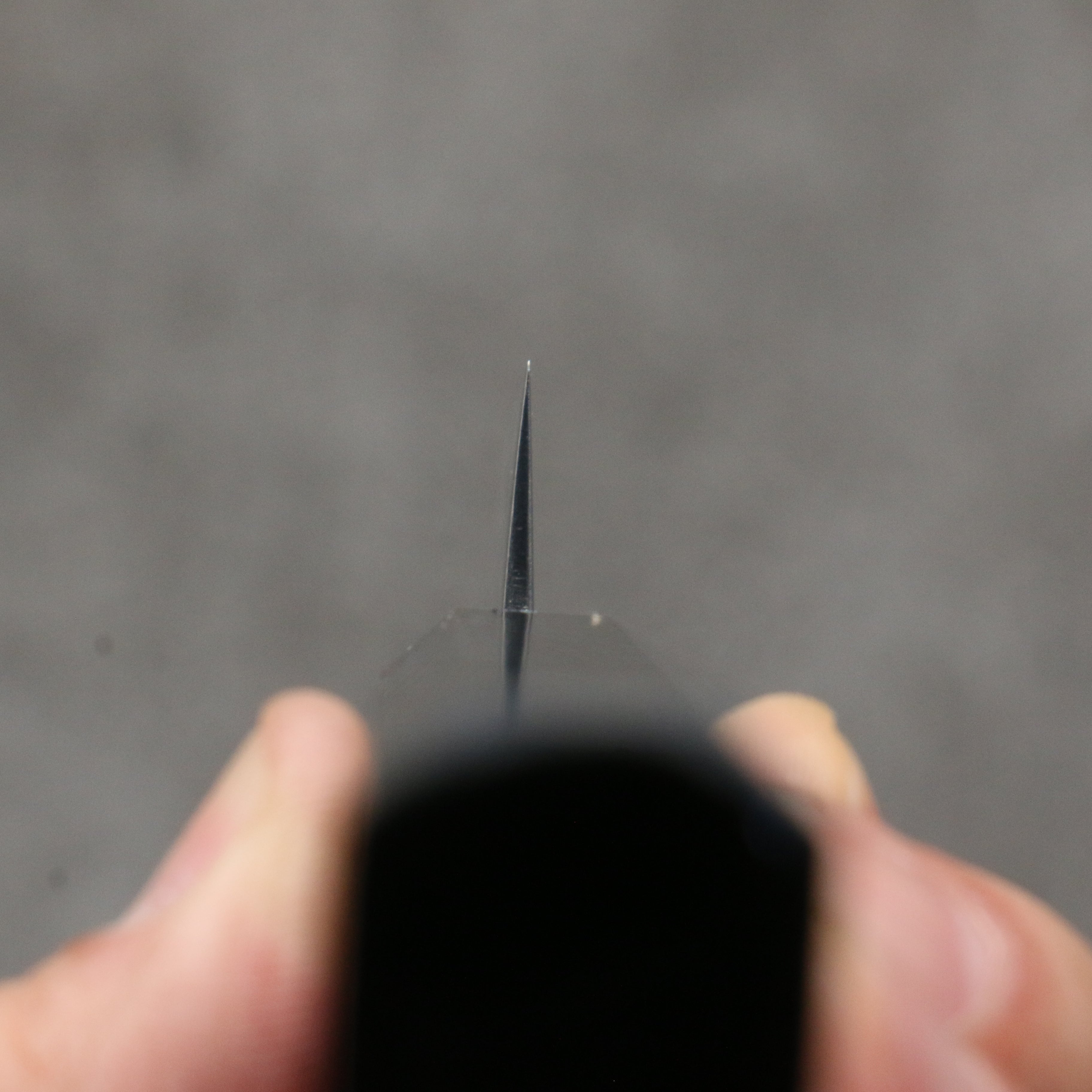 Kajin Cobalt Special Steel Damascus Petty-Utility  135mm Dark Blue and Gold with Fuji Lacquered Handle - Seisuke Knife