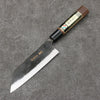 Hayashida Blue Steel No.2 Black Finished Bunka 160mm Walnut Handle - Seisuke Knife