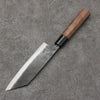 Hayashida Blue Steel No.2 Black Finished Bunka 160mm Walnut Handle - Seisuke Knife