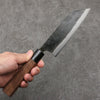 Hayashida Blue Steel No.2 Black Finished Bunka 160mm Walnut Handle - Seisuke Knife