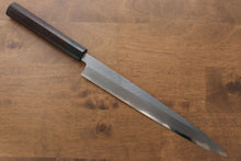  Jikko White Steel No.2 Yanagiba  240mm Shitan Handle - Seisuke Knife