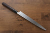 Jikko White Steel No.2 Yanagiba  240mm Shitan Handle - Seisuke Knife - Slide 2