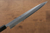 Jikko White Steel No.2 Yanagiba  240mm Shitan Handle - Seisuke Knife