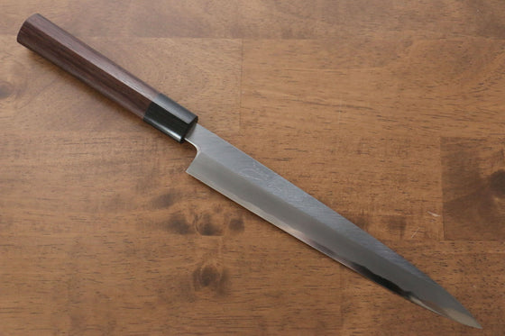 Jikko White Steel No.2 Yanagiba  210mm Shitan Handle - Seisuke Knife