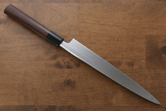 Jikko White Steel No.2 Yanagiba  210mm Shitan Handle - Seisuke Knife