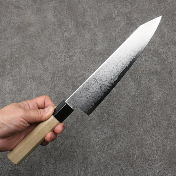 Seisuke VG10 Damascus Kiritsuke Gyuto  210mm Magnolia Handle - Seisuke Knife