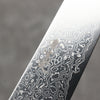 Kanjyo SG2 Damascus Petty-Utility  150mm Burnt Wood Lacquered Handle - Seisuke Knife