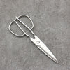 Toribe Kitchen Scissors SUS303  Stainless Handle 75mm x 200mm x 10mm - Seisuke Knife - Slide 1