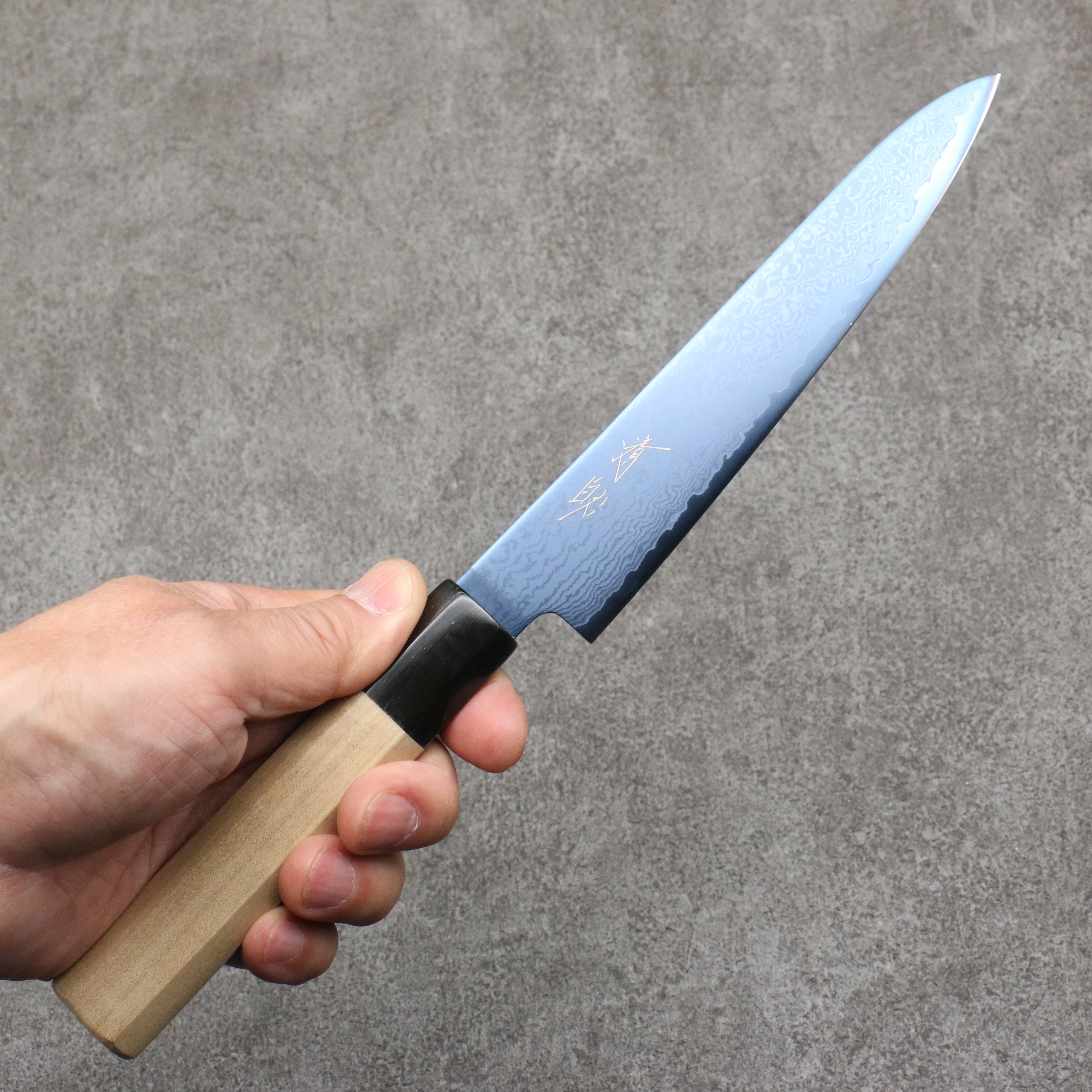 Seisuke VG10 Ion-Plated Damascus Petty-Utility 150mm Magnolia Handle - Seisuke Knife