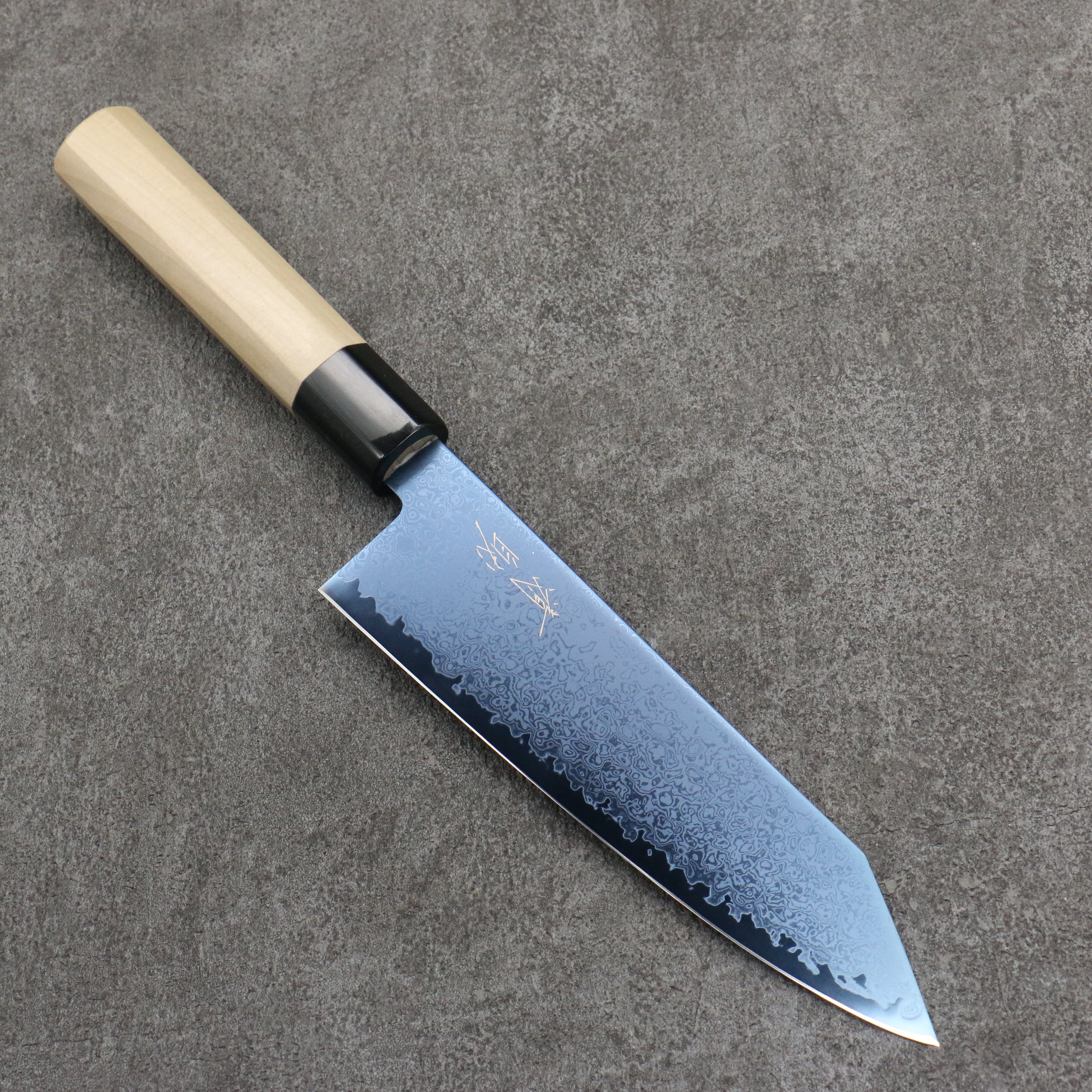 Seisuke VG10 Ion plating Damascus Kiritsuke Santoku  180mm Magnolia Handle - Seisuke Knife
