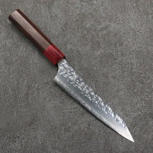  Yu Kurosaki Senko Ei SG2 Hammered Petty-Utility  150mm Rosewood (ferrule: Red Pakka wood) Handle - Seisuke Knife