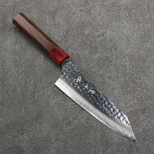  Yu Kurosaki Senko Ei SG2 Hammered Bunka  170mm Rosewood (ferrule: Red Pakka wood) Handle - Seisuke Knife