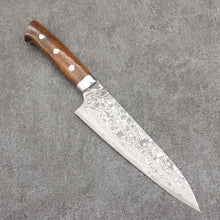  Takeshi Saji SG2 Black Damascus Gyuto  180mm Ironwood Handle - Seisuke Knife