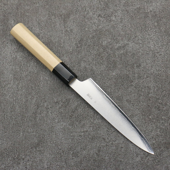 Kikuzuki Silver Steel No.3 Bokashi Petty-Utility  150mm Magnolia Handle - Seisuke Knife