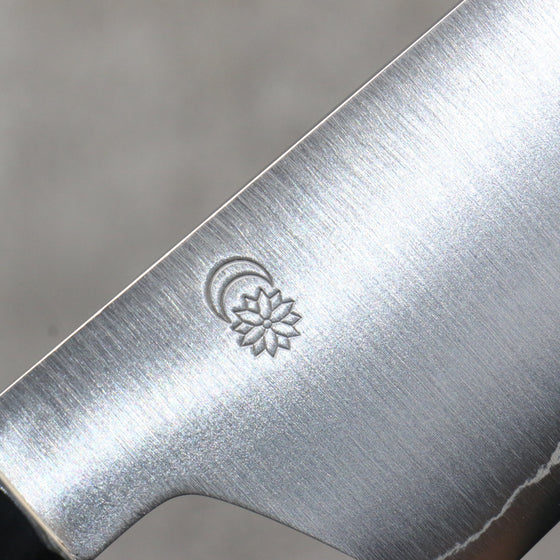 Kikuzuki Silver Steel No.3 Bokashi Kiritsuke Santoku  180mm Magnolia Handle - Seisuke Knife