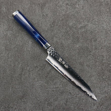  Ryusen Souryurin VG10w 67 Layer Damascus Hammered Kiritsuke Petty-Utility  135mm Polyurethane Handle - Seisuke Knife