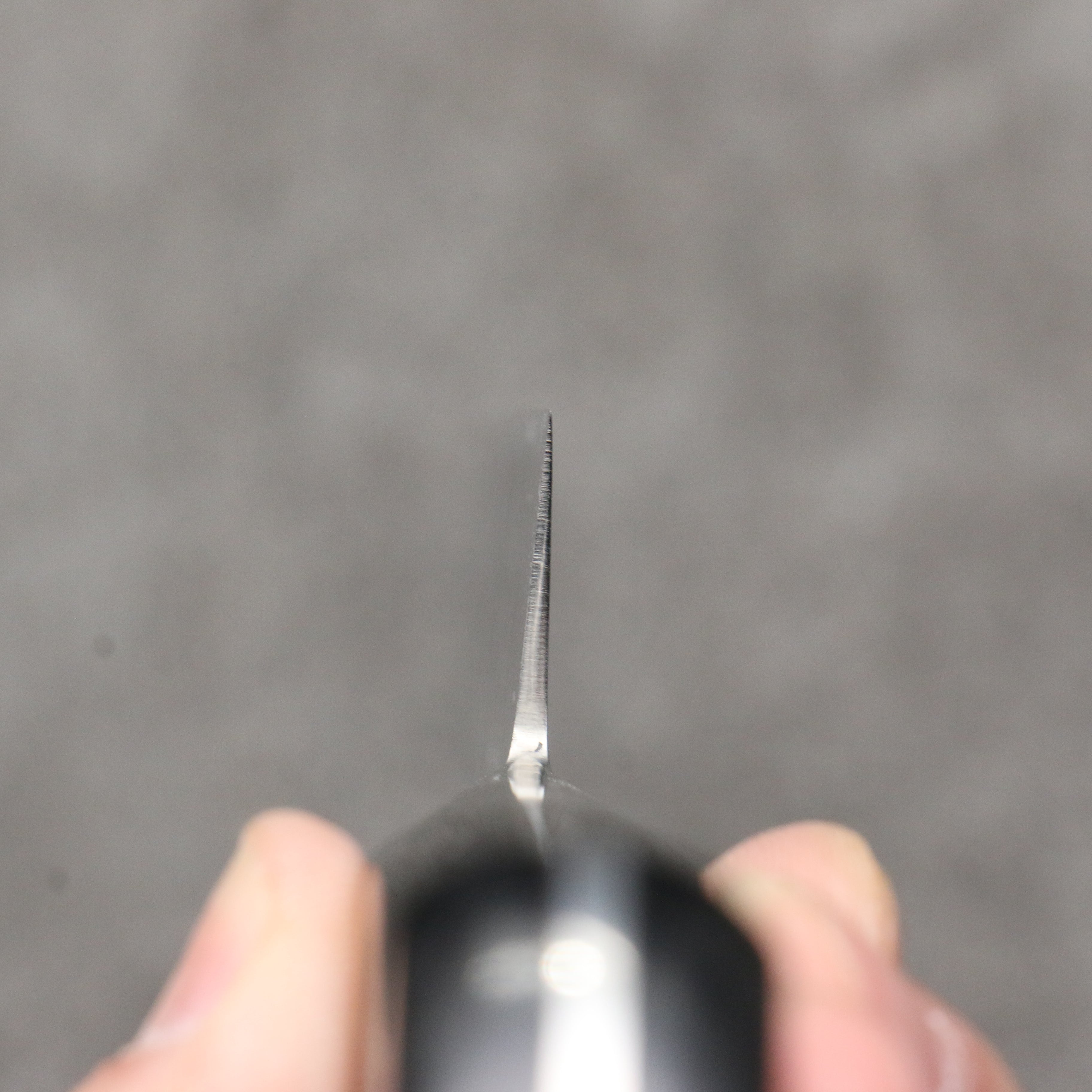 Ryusen Bonten Unryu VG10 63 Layer Damascus Sujihiki 240mm Black Pakkawood Handle - Seisuke Knife