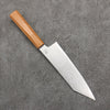 Ryusen Fukakuryu ATS314 63 Layer Damascus Kiritsuke Santoku  170mm Curly Maple Handle - Seisuke Knife