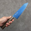 Seisuke SK-85 Ion plating Kiritsuke Santoku  180mm Sandalwood Handle - Seisuke Knife