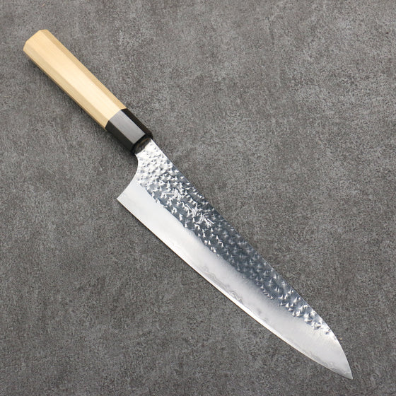 Yu Kurosaki Senko Ryu SG2 Hammered Gyuto  210mm Aomori Hiba���(Ferrule: Brown) Handle - Seisuke Knife