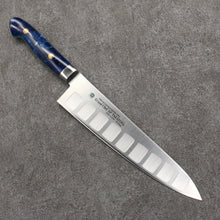  Sakai Takayuki Grand Chef SP Uddeholm Swedish stain-resistant steel Gyuto Salmon  210mm SP Type III (Ocean) Handle - Seisuke Knife