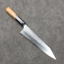  Yoshimi Kato Minamo SG2 Hammered Kiritsuke Gyuto  210mm Olive Tree and Resin Handle - Seisuke Knife