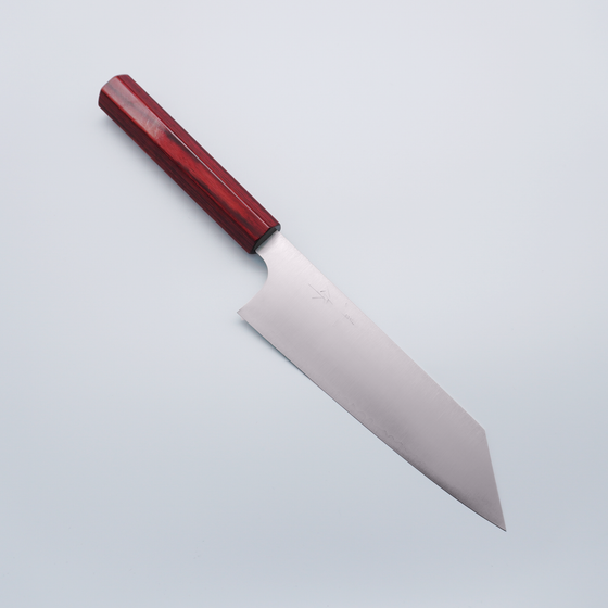 Kei Kobayashi SG2 Bunka 170mm Red Lacquered Handle - Seisuke Knife