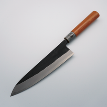 Nao Yamamoto White Steel No.2 Kurouchi Gyuto 210mm Cherry Handle - Seisuke Knife