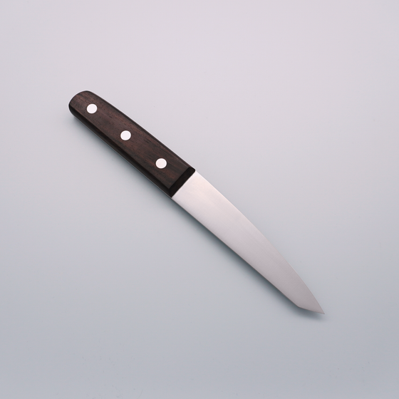 Seisuke Sanzoku Japanese Steel Honesuki Maru Boning 150mm Shitan Handle - Seisuke Knife