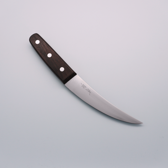 Seisuke Sanzoku Japanese Steel Small Butcher 150mm Shitan Handle - Seisuke Knife