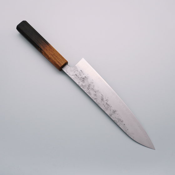 Seisuke SLD Washiji Gyuto 210mm Burnt Oak Handle - Seisuke Knife
