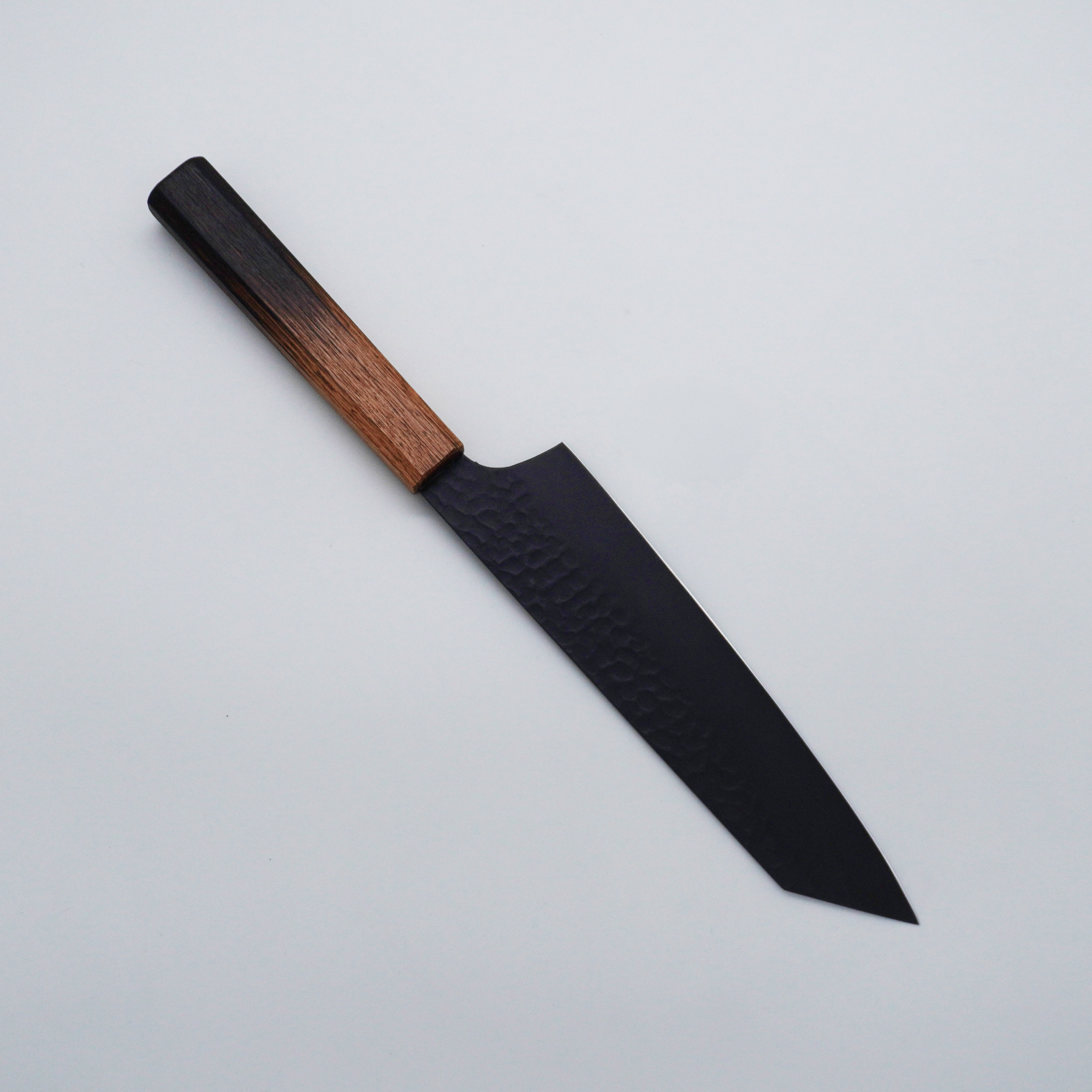 Seisuke TAKUMI Sakai Takayuki Kurokage VG10 Hammered Teflon Coating Kengata Gyuto 190mm