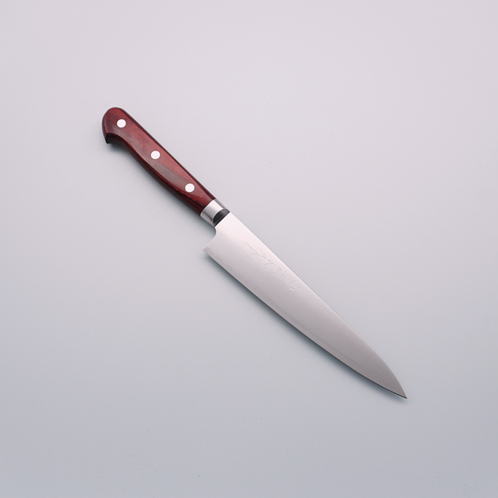 Takamura Knives SG2 Petty-Utility 150mm Red Pakkawood Handle - Seisuke Knife