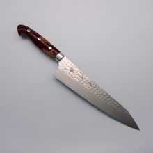  Yu Kurosaki Senko Ei SG2 Gyuto 210mm Custom Wood and Red Resin Handle - Seisuke Knife