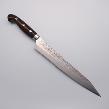  Yu Kurosaki Shizuku Damascus SG2 Sujihiki 240mm Ironwood Handle - Seisuke Knife