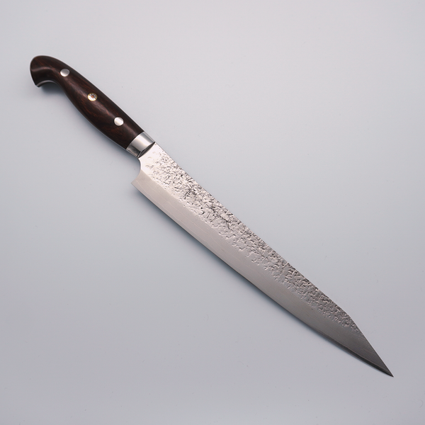 Yu Kurosaki Shizuku Damascus SG2 Sujihiki 240mm Ironwood Handle