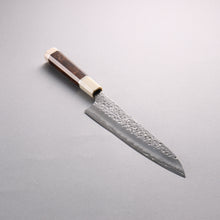  Yu Kurosaki Shizuku SG2 Hammered Gyuto  210mm Stabilized wood (Birch Burl) Handle - Seisuke Knife