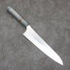 Yu Kurosaki Senko Ryu SG2 Hammered Gyuto  210mm Stabilized wood (With Acrylic Ring) Handle - Seisuke Knife - Slide 1