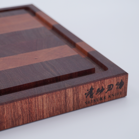 Seisuke Natural Wood End Grain Cutting Board - Seisuke Knife